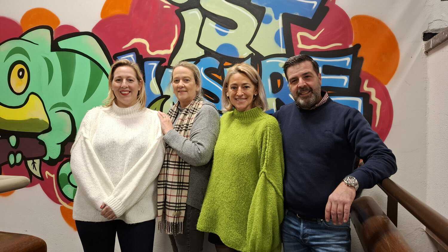 Frau Reintjes, Frau Jefferies, Frau Oktay, Herr Reintjes